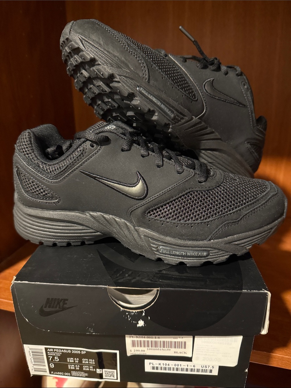 Nike Air Pegasus 2005 SP CDG collab